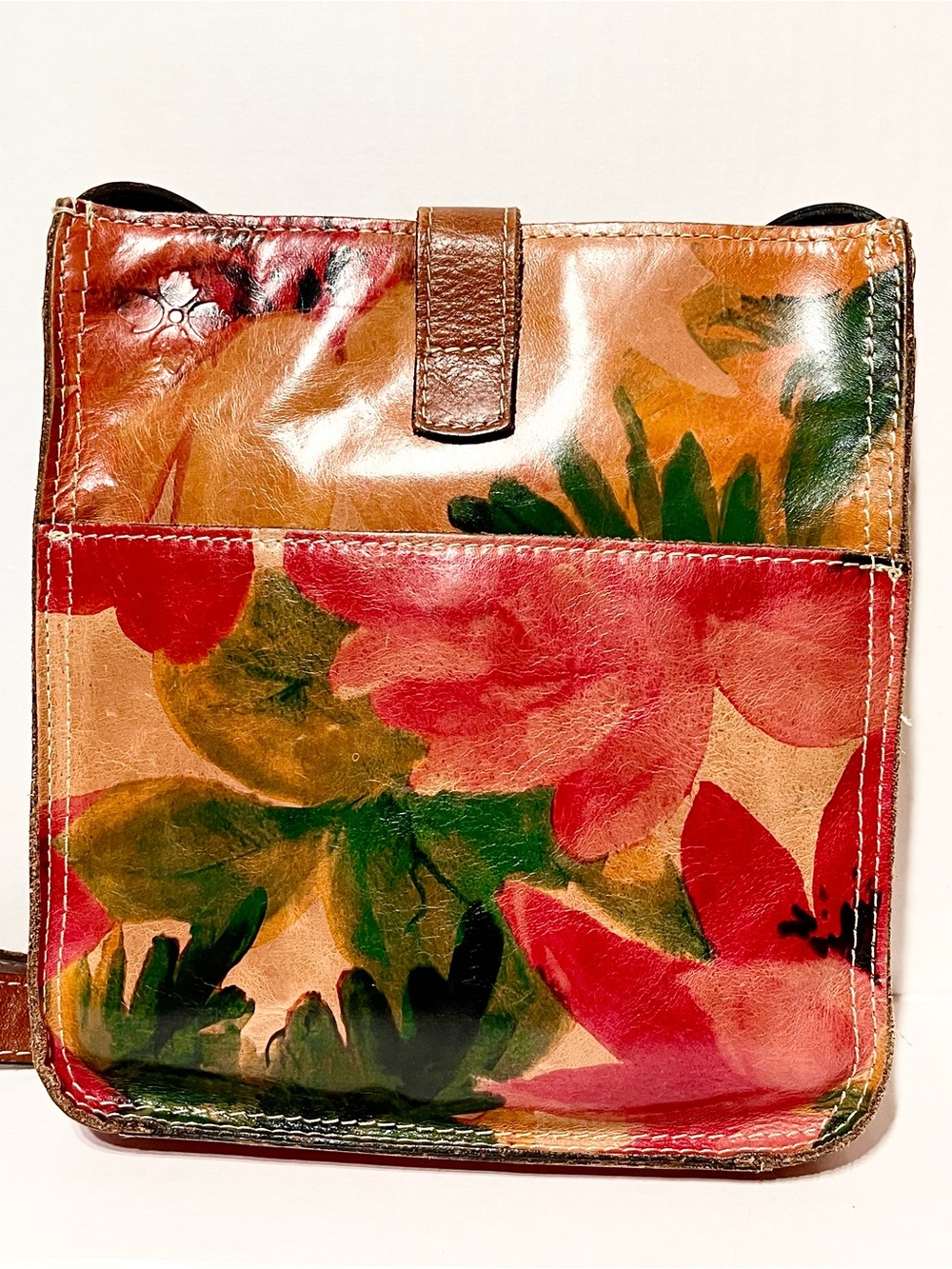 Patricia Nash Crossbody Bag Floral Print - Picture 2 of 8